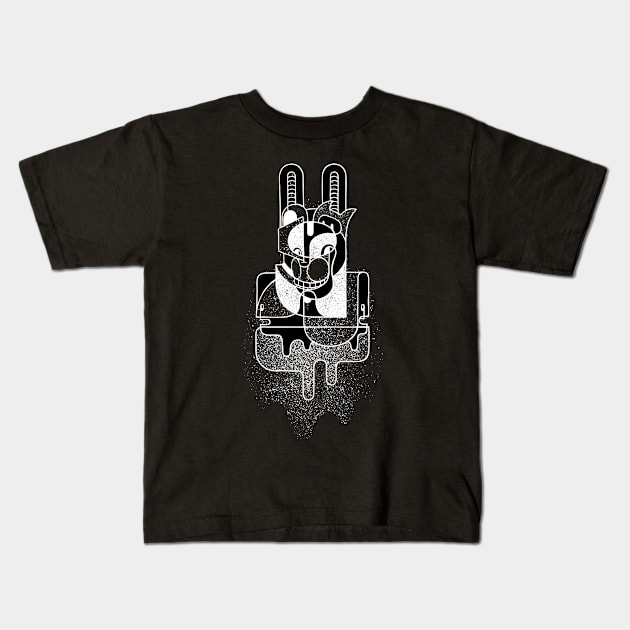 BUNNY Kids T-Shirt by itsBraining